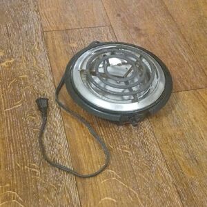 Toastmaster Electric Single Burner Hot Plate - Black